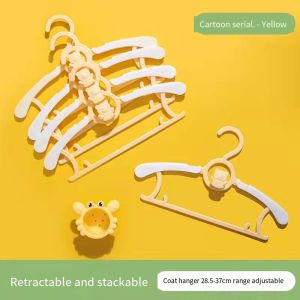 Multifunctional Baby Hanger Kids Clothes Hanger Rack Etractable Hanger Non-Slip Hanger For Baby