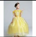Dress Baju Costume Kostum Gaun Princess Belle (Beauty and The Beast). 