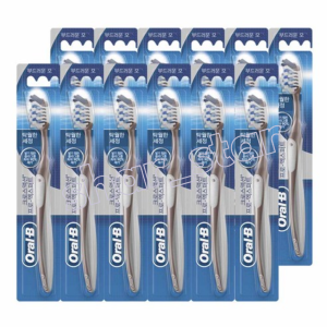 Oral-B CrossAction Excellent Cleaning Power Toothbrush 12 Set | #1 Dentist Recommended