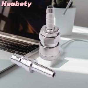 Heabety 2Pcs Pneumatic Fitting Euro Type SH20 PH20 Quick Coupling Connector Coupler For 8mm Tube Compressor Accessories