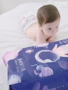 October Crystalline Little Adventurer Baby Diapers Super Soft Baby Baby Diapers NB Code -68 Piece / Bag