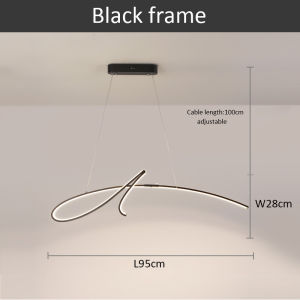 NEW Modern Ceiling Lights LED Pendant Lamp for Living Room Dining Room Kitchen Bedroom Home Decor Hanging Pendant Lighting Aluminum Chandelier