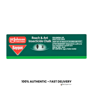 Baygon Chalk Roach & Ant Killer 15g – Patay Ipis at Langgam | Baygon Cockroach Killer | Insect Chalk Pang Patay ng Peste | Original Pest Control Chalk
