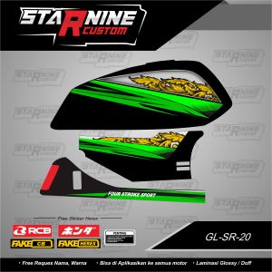striping GL hologram striping GL variasi stiker GL murah