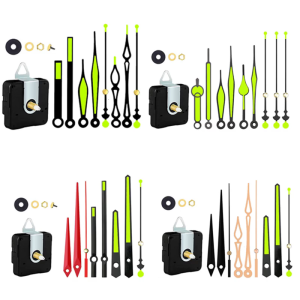 Silents Clock Mechanism Replacement Kits Operated Clock Movement Parts with Clock Hand DIY Clock Repair Parts