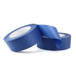 12/20/25mm*20/50M Blue Paint Masking Tape Decorative Paint Tape for Painting Edges Trim