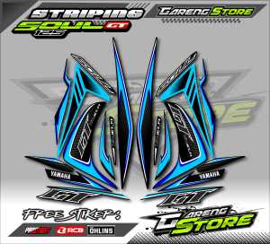 STRIPING VARIASI YAMAHA MIO SOUL GT 125 / STIKER LIST MOTOR YAMAHA MIO SOUL GT 125