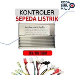 Kontroler 36V 48V 350Watt Sepeda Listrik ECU Controller Remote Multi E-Bike Universal