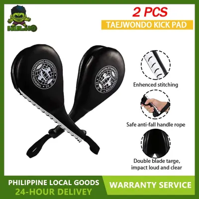 2pcs Kick Pad Taekwondo Target Pad Foot Target Double Durable Foot Target Boxing Training Gear Karate Kick Pad Practice Kick Target Pad Training Gear