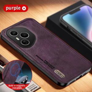 เคสสำหรับ Honor 400 Pro | Honor 400 | Honor 400lite หนัง PU เคสแบบมีแผ่นเหล็กติดบนแม่เหล็กรถเคสกันกระแทกสำหรับ Honor 400 Pro