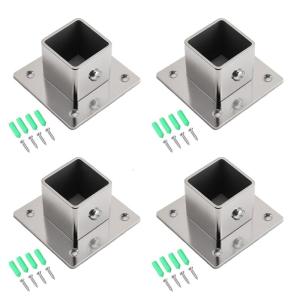 ตัวยึดท่อนตู้ฐานหน้าแปลนด้านข้างทำจากเหล็กที่รองรับงานหนักสำหรับโซลูชันชั้นเก็บตู้เสื้อผ้า