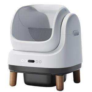 Petree GEN 4 Smart Cat Litter Box Upgraded Automatic Cleaning – Grey