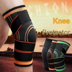 SERENEGLOW Hỗ trợ nén đầu gối thoáng khí cho bóng rổ chạy thể thao ngoài trời Đạp xe với dây đai điều chỉnh