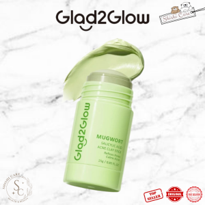 Glad2Glow Real Mugwort Salicylic Acid Acne Control Clay Mask Stick 25gr