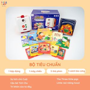 Đồ Chơi Âm Thanh Đèn Chiếu - Máy Chiếu Kể Chuyện Lala Story Cinema Cho Bé - Lalala Baby