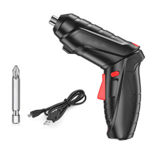 ⭐️【Kualiti Tinggi+Stok Ada】⭐️Multifunctional Electric Screwdriver Rechargeable Electric Screwdriver Set Mini Household Lithium Battery Tool Electric Drill Electric Screwdriver