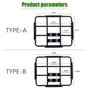 Braket Box Motor Universal/Braket Barang Dudukan Belakang Motor Kurir