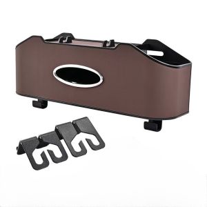 Hộp Đựng Đồ Sau Ghế Ô Tô Lưu Trữ Đồ Đạc Chất Liệu Nhựa ABS Cao Cấp Chống Xốc Chống Xước