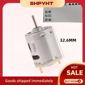 SHPYHT 1 Piece DC động cơ 12V 365 385 tốc độ cao Carbon bàn chải động cơ điện DIY đồ chơi Fan Mini Micro động cơ cho máy sấy tóc