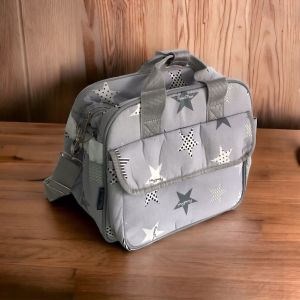 Palm&Pond ผลิตในไทย พร้อมส่ง กระเป๋าคุณแม่ลูกอ่อน กระเป๋าใส่ขวดนม เก็บอุณหภูมิทั้งใบ ผ้าฝ้าย 100%