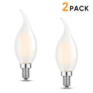 High Lumen C35 E14 Led 220V Edison Bulbs 75W Equivalent 806LM 6.5W Vintage Candelabra Warm White Candle Dimmable Filament Lamp