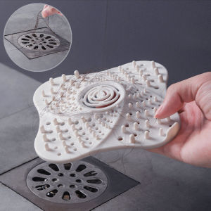 Drain Cover Deodorization Anti-blockage Silicone For Bathroom Kitchen Household Silicone Deodorant