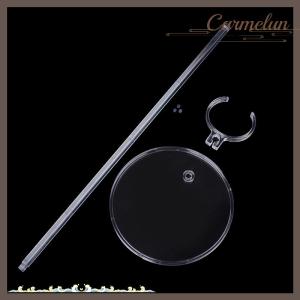 [Carmelun] Doll transparent fixed foot plastic standing display stand card waist stand