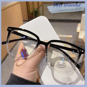 Ditur Fashion Polygon Glasses Students Women Glasses Anti Blue Light Glasses