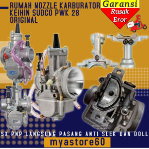 Rumah Nozzle Nozel House hole holle bodi bodi hole Karburator PWK28 PWK 28 Cangkang Nosel Karbu Carburator Carbu PWK Tipe 28