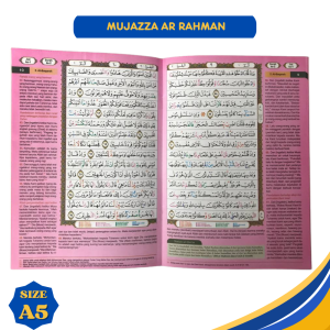 Al Quran Terjemah Per Juz Ar Rahman A5 Lengkap Alquran Hafalan Perjuz Dan Terjemah