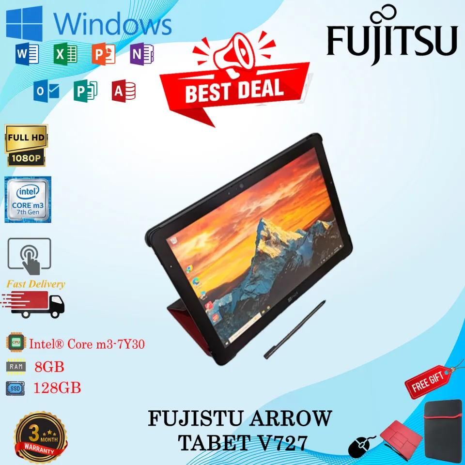 READY STOCK) Fujitsu Arrow TABLET V727 ( Touchscreen )Intel Core