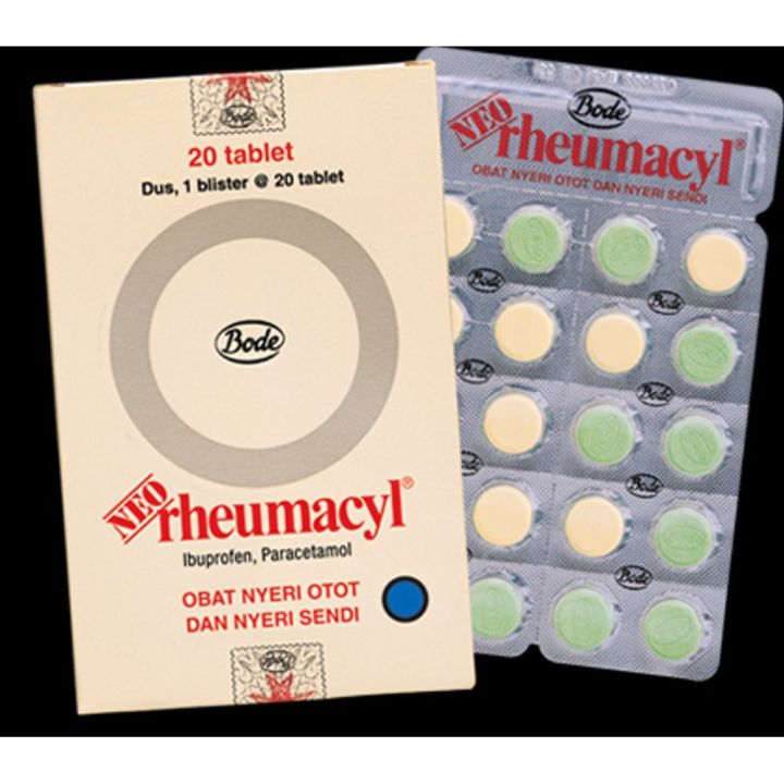 Obat Rhymon RH- NEO RHEUMACYL OBAT NYERI OTOT DAN NYERI SENDI PER STRIP ISI 20'S ...