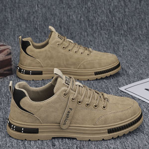 BbbDAN มีจำหน่ายแล้วในกรุงเทพ! รองเท้าผ้าใบลำลองผู้ชาย สีดำ เทา น้ำตาล รองเท้าผ้าใบและรองเท้าทำงาน ไม่อับชื้น หรือมีกลิ่นอับ เหมาะสำหรับโอกาสต่างๆ