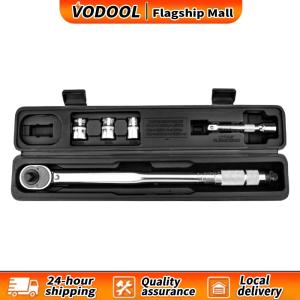 【Free Shipping】 Ergonomic 1/2-Inch Drive Click Torque Wrench with Adjustable Metal Body for Precise Automotive Repairs