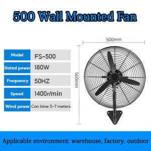 20 26 30 Inch Industrial Fan Heavy Duty Big Industrial Inverter Electric Fan Strong Wind Wall Fan Power Saving Floor Fan Standard Shaking Head Industrial Fan Suitable Strong Wind For Shops Warehouses Factories Night Markets And Farms