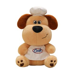 MINIS PP Cotton Maillard Puppy Plush Toys Sitting Soft Simulation Dog Plush Toys Plush Pillow Toys Comfortable Puppy Stuffed Dolls Decorate Present
