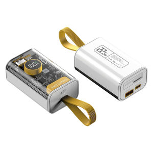 vỏ sạc dự phòng (vỏ chỉ) DIY hộp sạc dự phòng Tự làm FocusAi PD 22.5 W nhanh chóng sạc trường hợp đáng tin cậy phổ xách tay 18650 dự phòng USB cho điện thoại thông minh