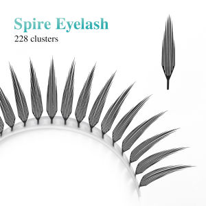 Lashtalk Air Spire Feather Anime Eyelash Extensions Natural Lightweight Manga Fairy Premade Fans Anime Fake Lashes Makeup Tool