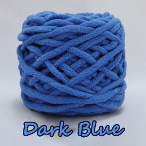 DIY Scarf Towel Hand Knitting Craft Crochet Soft Cotton Hand Knitting Thick Chunky Chenille