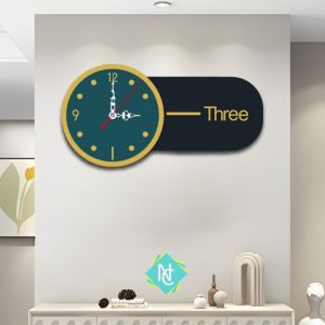 Jam Dinding Kayu Aesthetic Jam Minimalis Elegan