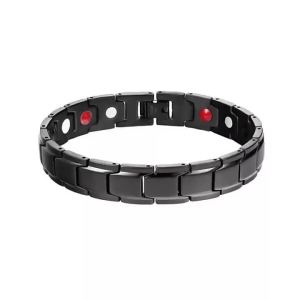 China Shipping [2025] New Product temu Detachable Magnetic Bracelet   European and American Fashion Mens Couple Magnetic Bracelet Jewelry Watch Chain 042