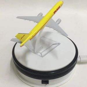 1/400 Scale Yellow DHL Express Delivery Aircraft Boeing 757-200 B757 Diecast Airplanes Model Toys w/Demonstration Base Model Gi