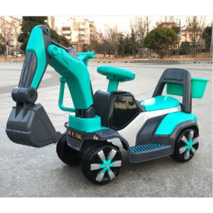 <𝙇𝙖𝙯𝙈𝙖𝙡𝙡> Push Ride Tractor Excavator Toys Ride On Toy Boat Quality ABS FRAME Push Ride Tractor Excavator Toys Ride On Toy Boat