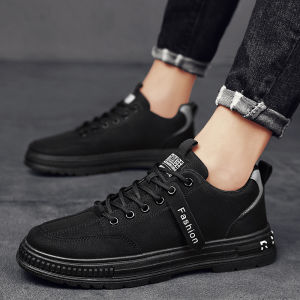 Boots for Men Outdoor Hiking Sneakers High-top Sports Shoes Men Korean Style Fashion Casual Boots New All-match Handsome On Sale Kasut Boots Lelaki