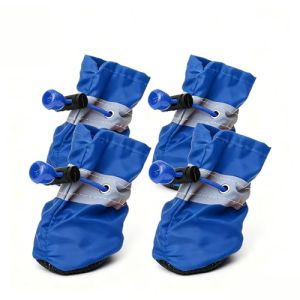 【Hot Selling】Dog Boots Non-slip Dog Shoe Dog Boots Safety Foot Protection Dog Boots Adjustable Dog Adjustable Buckle Safety Stable Non-slip Soft
