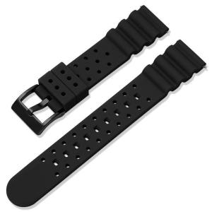 Soft Silicone Watch Band for Seiko No.5 Men Diving Waterproof Quick Release Bracelet for Water Ghost Universal Strap 20mm 22mm