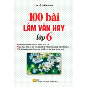 Sách - 100 bài làm văn hay lớp 6 - ndbooks