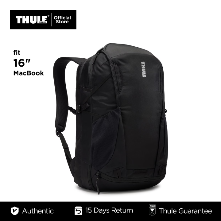 Thule Enroute Laptop Backpack 30L Black 15 Inch Laptop Travel