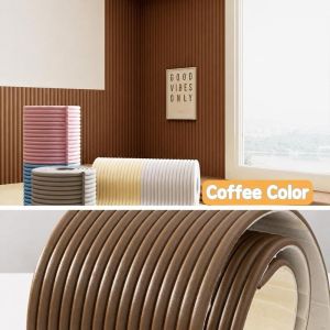 MIRELINA 2m Desk Edge Guard Strip Self Adhesive Baby Safety Anti Collision Cushion Soft Wall Corner Protector for Window Sill Bedside