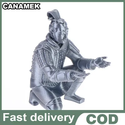 CANAMEK Sáng Tạo Đất Nung Chiến Binh Chủ Bút 3D In Ấn Bút Chì Lưu Trữ Giá Nhựa Máy Tính Để Bàn Tổ Chức Trang Trí Bàn Quà Tặng
